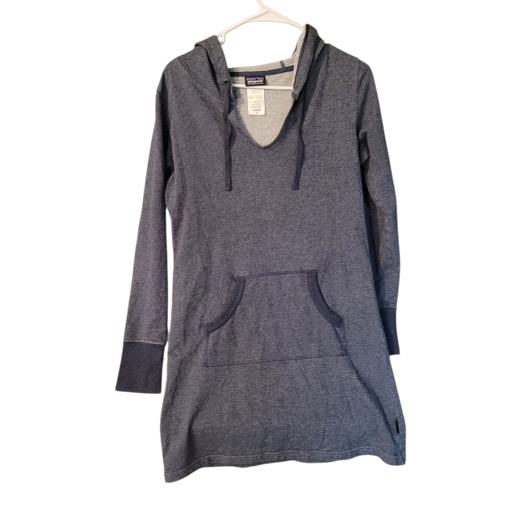 Patagonia Ahnya navy blue sweatshirt dress - S.          S53